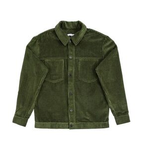 Blluemade Type Shirt Jacket in Glade Italian Cotton Corduroy XS